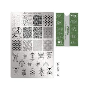 Moyra - Piastra Stamping Plate n.054 - Matrix