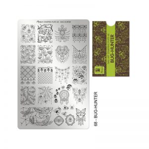 Moyra - Piastra Stamping Plate n.068 - Bug-Hunter