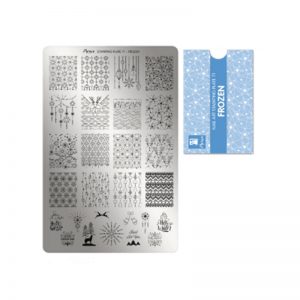 Moyra - Piastra Stamping Plate n.071 - Frozen