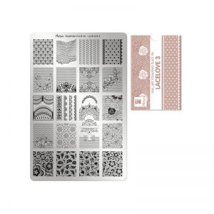 Moyra - Piastra Stamping Plate n.096 - Lacelove 3