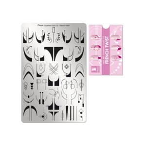 Moyra - Piastra Stamping Plate n.113 - French Twist