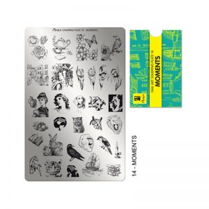 Moyra - Piastra Stamping Plate n.014 - Moments
