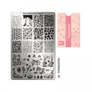 Moyra - Piastra Stamping Plate n.024 - Primavera