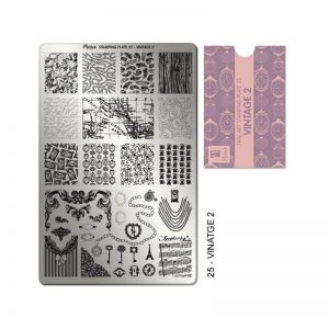 Moyra - Piastra Stamping Plate n.025 - Vintage 2