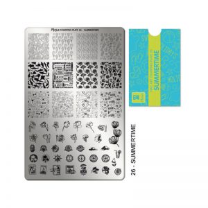 Moyra - Piastra Stamping Plate n.026 - Summertime