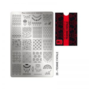 Moyra - Piastra Stamping Plate n.028 - Femme Fatale