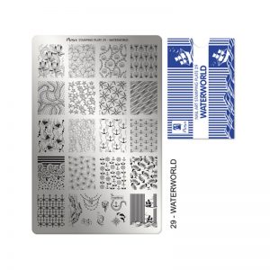 Moyra - Piastra Stamping Plate n.029 - Waterworld