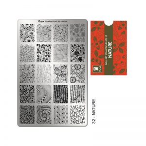 Moyra - Piastra Stamping Plate n.032 - Nature