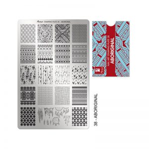 Moyra - Piastra Stamping Plate n.038 - Aboriginal